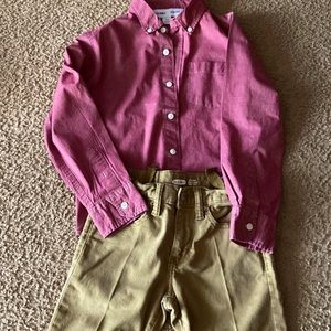 Boys shirt and pants size 8